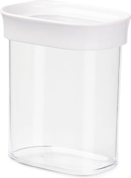 EMSA Optima Rechthoekig Container 0,38 l Transparant, Wit 1 stuk(s)