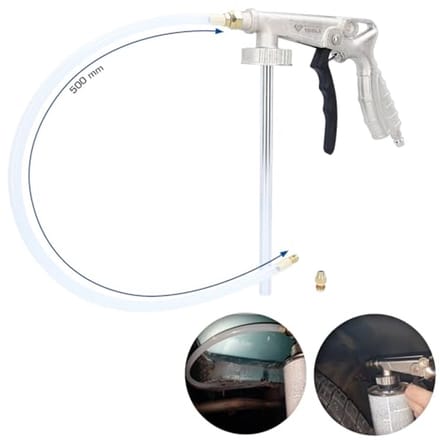 Perslucht Bodemplaatbeschermingspistool voor Cartridges met Flexibele Sproeislang 50 cm