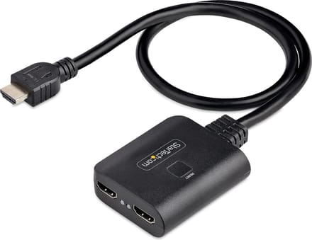 StarTech 2 poorts HDMI Splitter 1 In 2 Out - 4K 60Hz - HDR/HDCP
