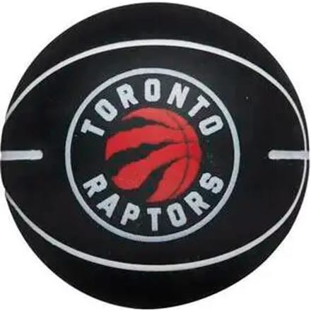 Stuiterende bal nba dribbelen Toronto Raptors