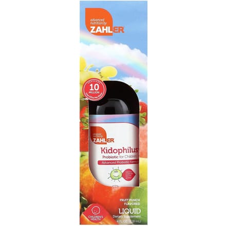 Zahler, Kidophilus, Kinderprobioticum, Fruitpunch, 4 fl oz (118 ml)