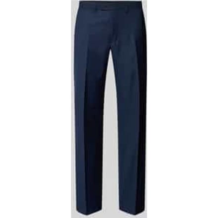 Fijn gestructureerde pantalon met persplooien