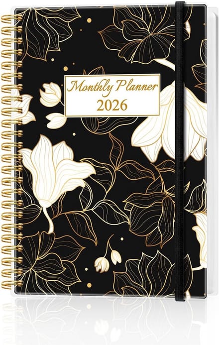 Grote Maandplanner 2025-2026 met Zakje en Elastiek