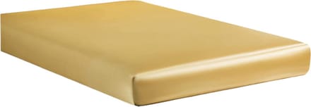 Beauty Silk - Hoeslaken - Glans Satijn - Goud - 160x200 '