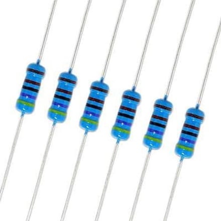 Vaste Weerstanden - Metaalfilm Component - Elektronische Circuits - Hoge Stabiliteit - 25 Stuks 1W - Zilver