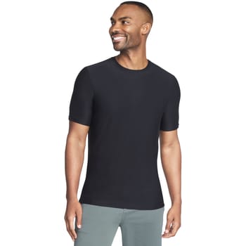 Skechers Go Dri All-Day Tee, Mannen, Zwart, T-shirt, maat: M