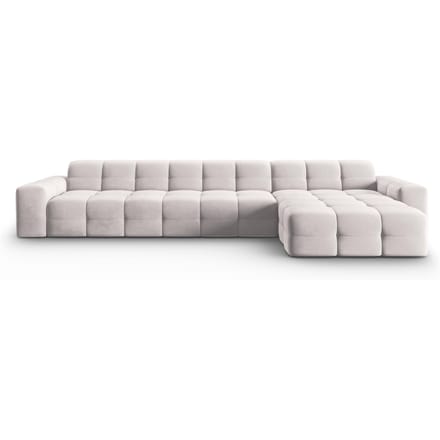 5-zitshoekbank Kendal velvet rechts | Micadoni Limited Edition