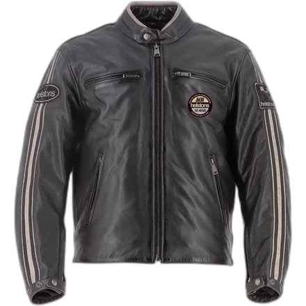 Motor leren jas Helstons Ace Rag
