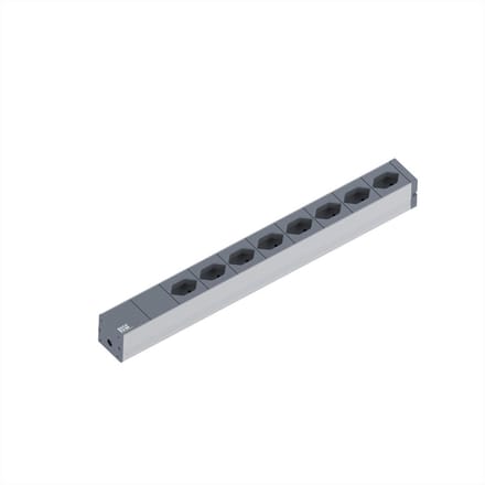 BACHMANN 19 Stekkerdoos, 8xT13 Stopcontacten