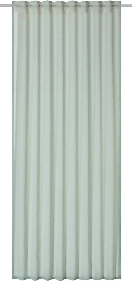 Elbersdrucke Gordijn met lussen Air 255x140 cm mint transparant