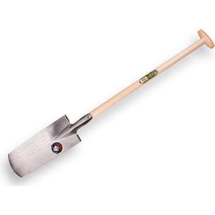 Grondwerkspade  BELGIË  met essen steel 85 cm bladdikte 2,5mm