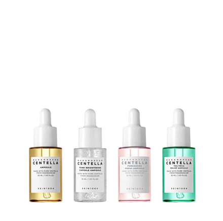 SKIN1004 Madagaskar Centella asiatica ampullen geschenkset (30 ml x 4, geschikt voor verschillende huidtypes)