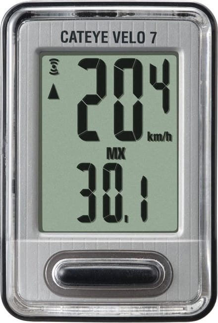 Cateye Velo 7 Fietscomputer - CC-VL520 - Zwart