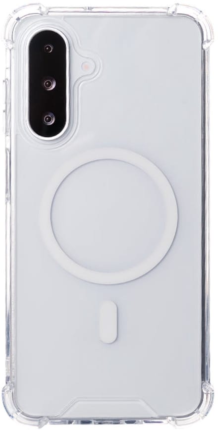 Rixus Anti-Burst Case With MagSafe For Samsung Galaxy A26, A17 Transparent