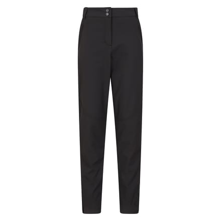 Mountain Warehouse Dames/Dames Sierra II Softshell RECCO skibroek (Zwart)
