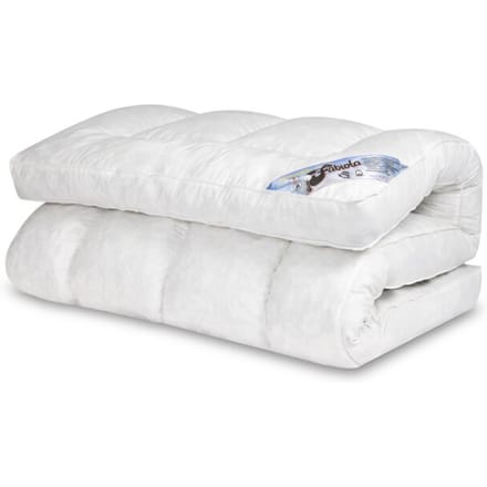 Fabiola Topper 90x200 cm - 10CM Topdekmatras - Matrastopper Veren & Traagschuim - Medium Hardheid
