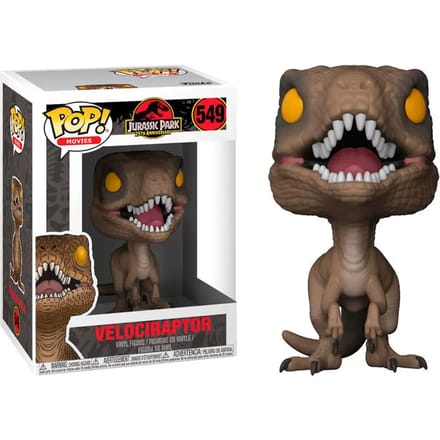 Funko Pop! Jurassic Park Velociraptor Vinyl Figure - Verzamelfiguur