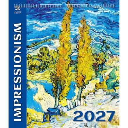 C255-27 Impressionistische kunstkalender A2 2027