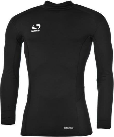 Sondico ondershirt met opstaande kraag - Jongens - Black - 140