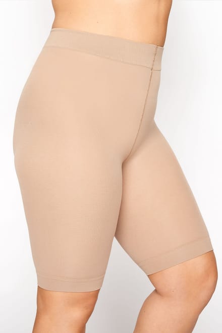 Yours Antischuur Shorts In Nude Size 44-48
