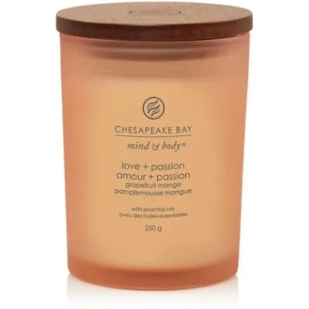 Chesapeake Bay Love & Passion - Grapefruit Mango - Medium Geurkaars - 60 branduren