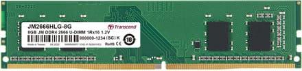 DDR4 8GB PC 2666 CL19 Transcend JetRam, JM2666HLB-8G