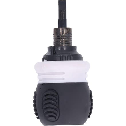 Ratel Schroevendraaier Mini Magnetisch Kruiskop Sleuf 2 in 1 Chroom Vanadium Staal Hardware Grijs white