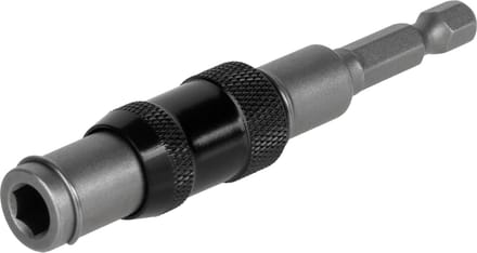 Rebel - Magnetische Bitverlenging - 1/4 HEX - Cr-V Staal - 20 Graden Regelbaar