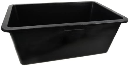 GEKO Rechthoekige bouwcontainer - versterkte handgrepen - 80 liter