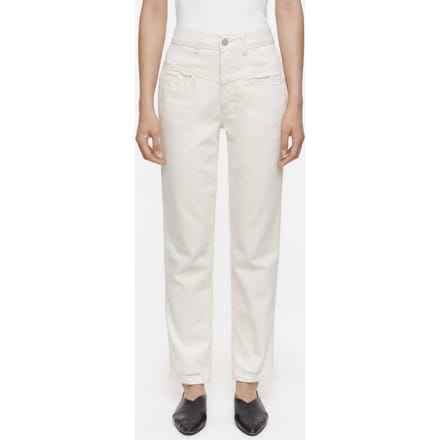 Closed Pedal Pusher Jeans Ivory Größe: W28L32 | Stoffhosen Outlet | Damen | Weiß