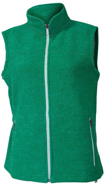 Ivanhoe dames wollen vest Beata Parakeet - Groen