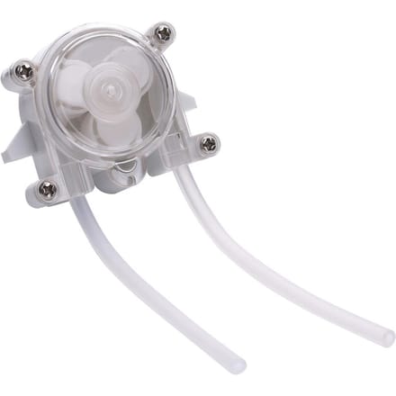 6v DC Doe-het-zelf Doseerpomp Peristaltische Doseerkop voor Aquarium Chemisch Lab Analytisch Water gray