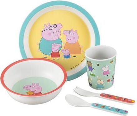 Kinderserviesje Peppa Pig