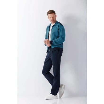 Hajo heren huispak blauw - Blauw - Maat - 58