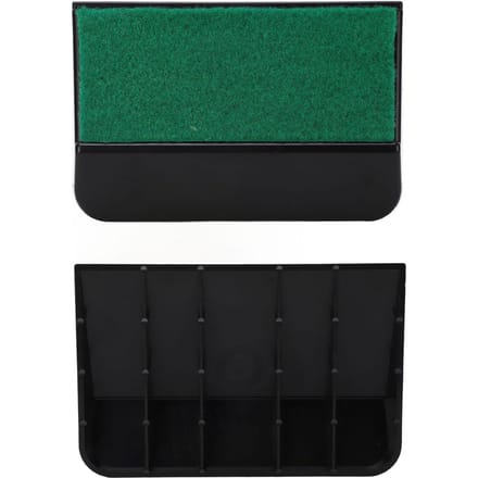Golfswing Zwaartepunt Pedaal Coach Beenhouding Correctie Pedaal Golf Trainingshulp black