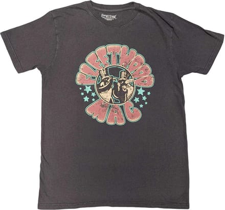 Fleetwood Mac - Stars & Penguins Heren T-shirt - M - Zwart