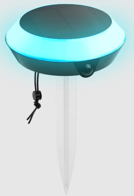 Luxform | Smart Solar Tuinlamp Tapio | 100Lm RGB CCT | Zwart
