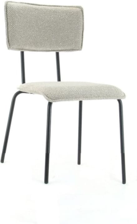 Workliving Eetkamerstoel Bo Society - Boucle Shitake