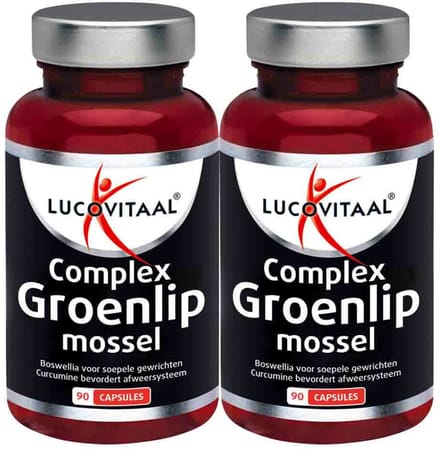 Lucovitaal - Complex Groenlipmossel - 2 x 90 capsules - Voordeelverpakking