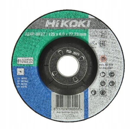 HiKOKI Slijpschijf Staal 230x6 mm