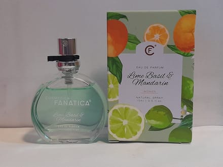 Cosmetica Fanatica parfum Lime Basil & Mandarin Eau de Parfum for women 15ml