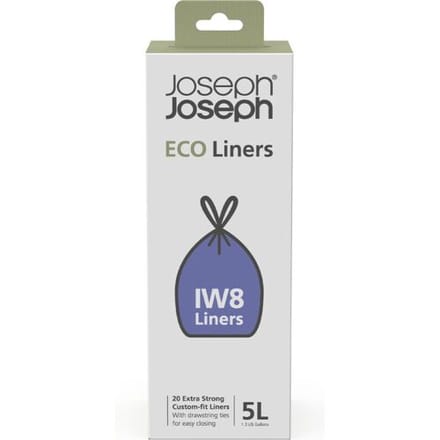 Joseph Joseph aangepaste gerecycleerde afvalzakken - 5 L, 20 stuks