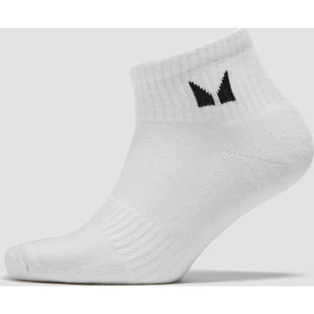MP Unisex Ankle Socks (1 Pack) - White - UK 6-8