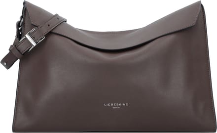 LIEBESKIND BERLIN Schoudertas Lora Calf Optic Shoulderbag Light Truffel Donkerbruin