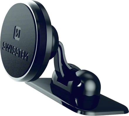 Swissten Telefoonhouder Dashboard S-Grip Dm6 - Magnetische Telefoonhouder - Zwart