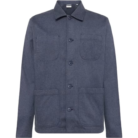 Lange mouwen flanellen overshirt KnowledgeCotton Apparel