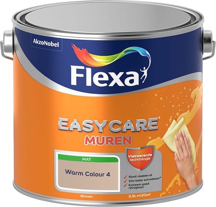 Flexa - Easycare Muren - Warm Colour 4 - Mengverf - 2,5 L