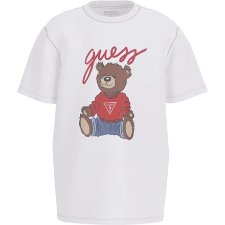 Kinderen T-shirt met korte mouwen en klassieke snit Guess