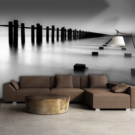 Fotobehang XXL - Thames Estuary in Shoeburyness
