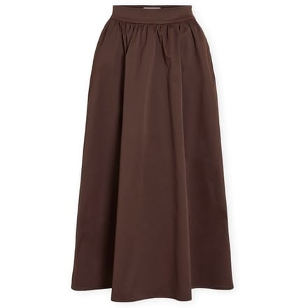 Lange rokken Rouge Edit Detta Skirt - Chicory Coffee